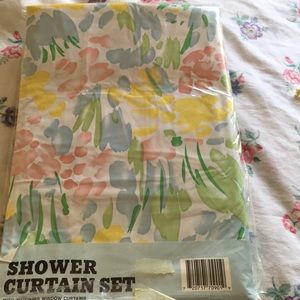New Shower Curtain Set